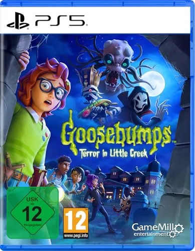 Goosebumps: Terror in Little Creek für PS5 - Spannendes Horror-Abenteuer-Spiel für PS5, das Fans der Goosebumps-Serie in eine fesselnde Welt voller Geheimnisse und Schreckmomente entführt.