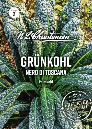 N.L. Chrestensen Grünkohl Nero di Toscana Palmkohl (Grünkohlsamen)