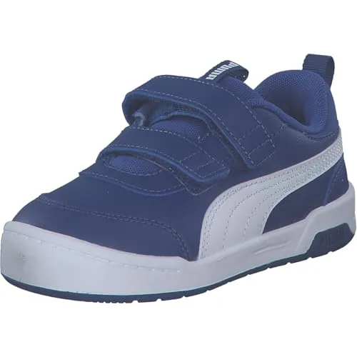 PUMA Unisex Baby MULTIFLEX 2 SL V INF Sneaker, Clyde ROYAL White, 23 EU