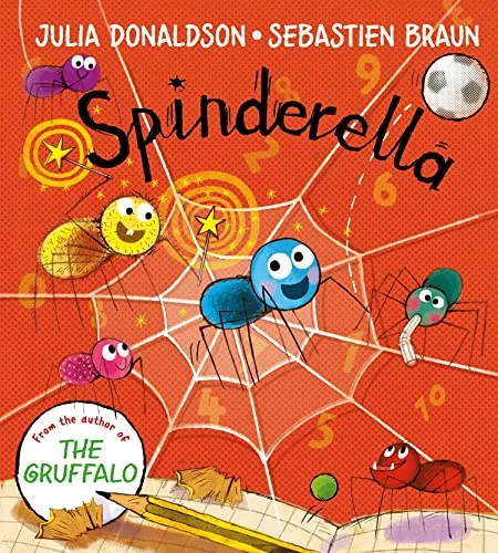 Spinderella board book: The brilliantly funny illustrated children’s Halloween 2025 picture board book perfect for children aged 3 to 6