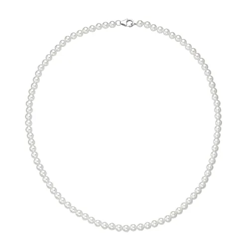 Smart Jewel Kette Kette mit Edelsteinen oder Perlen, Silber 925