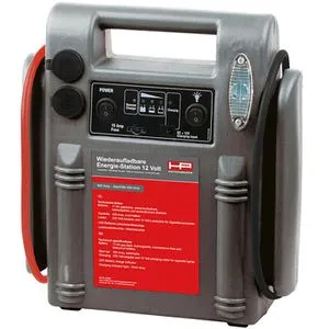 HP Autozubehör Power Pack 900A 12V Starthilfe - Booster & Starthilfekabel, leistungsstarker 900A Starthilfepack für zuverlässige Starthilfe bei leeren Batterien