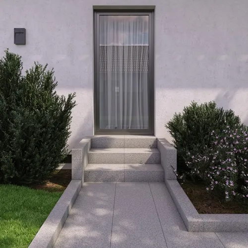 Palisade Granit 10 x 10 x 25 cm grau  Palisade