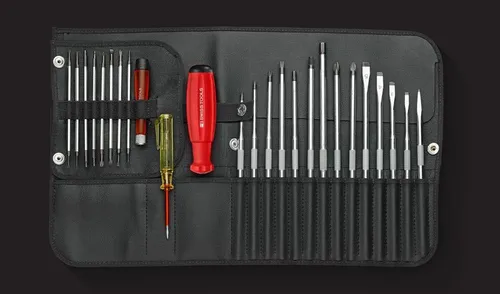 PB SWISS TOOLS 8515 Allrounder Wechselklingen Werkzeug Set - Schraubsets mit hochwertigen Wechselklingen aus Federstahl, ideal für vielseitige Anwendungen und höchste Präzision.
