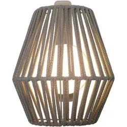 Moderne LED Wandleuchte Outdoor Akku IP54 - Tragbare Außenlampe - Lampen für Haus und Garten, wetterfest und dimmbar. Diese moderne Wandleuchte aus wiederverwertetem Kunststoff bietet warmes Licht und ist ideal für die Wandmontage.