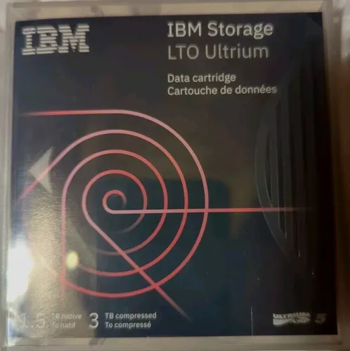 IBM LTO5 46X1290 LTO Ultrium 5 1.5TB/3TB - Festplatten- & RAID-Controller mit 1.5 TB native Kapazität und 3 TB komprimierter Kapazität, ideal für zuverlässige Datensicherung.