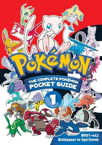 Pokémon: The Complete Pokémon Pocket Guide, Vol. 1: The Complete Pokémon Pocket Guide #001-442 Bulbasaur to Spiritomb (POKEMON COMP POKEMON POCKET GUIDE SC, Band 1)