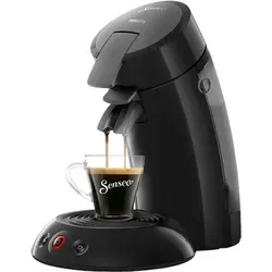 Senseo Original Schwarz HD6553 - Kaffeemaschine für Kaffeepads, 1500 Watt, mit CoffeeBoost und CremaPlus für intensives Kaffeeerlebnis
