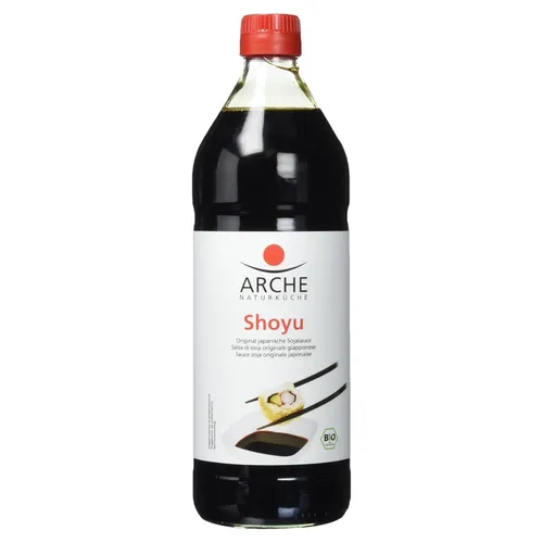 Arche Bio Shoyu, (750ml) würzige Soße asiatisch kochen Shoyusoße Sauce
