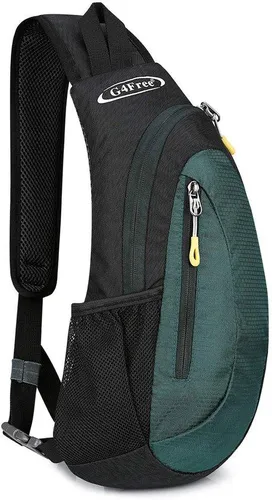 G4Free Leichte Brusttasche Sling Schulter Rucksack