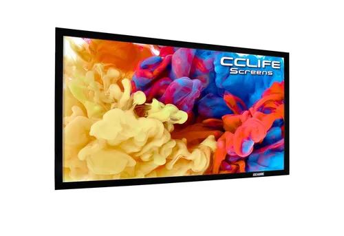 CCLIFE Heimkino Rahmenleinwand 16:9 – 100 Zoll