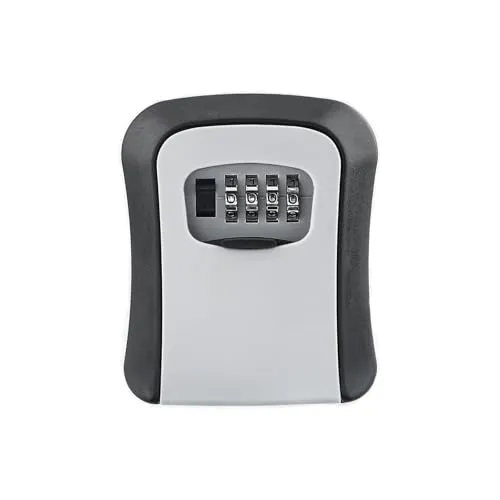 Shirene Schlüsselkasten,Schlüsseltresor mit Zahlencode,Schlüsselsafe mit 4 Stellig Code Wandmontage,Schlüsselschrank,Schlüsselbox mit Code Wandmontage Schlüsselbox für ersatz Schlüssel,Garagen,Büro