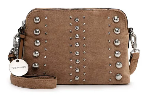 Tamaris Umhängetasche TAS Genna (1-tlg) - Umhängetasche mit elegantem Material-Mix und Velour-Optik, ideal für Office, Schule und Freizeit. Praktisches Hauptfach und angenehme Haptik machen sie zum perfekten Begleiter.