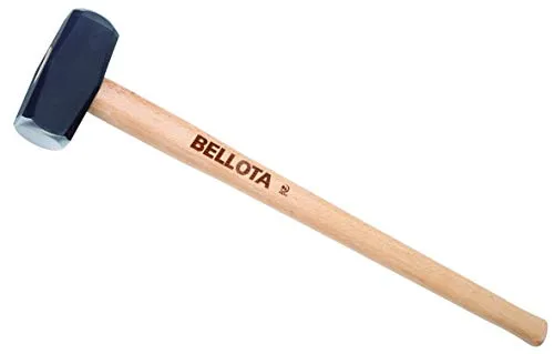 Bellota 5200-3 Hammer, doppelseitig, 3 kg - Hochwertiger Hammer mit Buchenholzgriff, perfekt für präzises Arbeiten und langlebige Nutzung in der Holzverarbeitung.