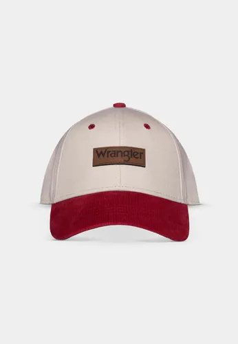 Wrangler Adjustable Herdsman Cord Cap Red