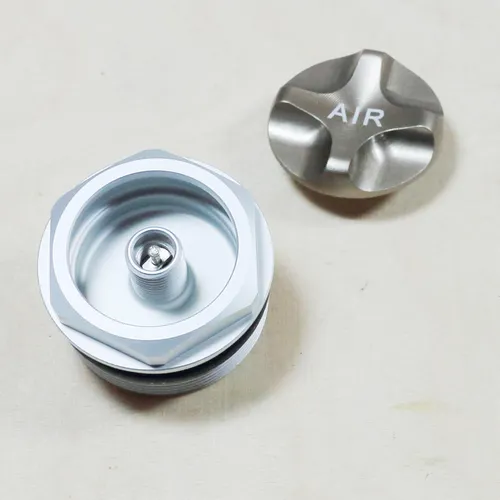 SR Suntour FKE075-13 Ventilkappen-Unit für SF16 Epikon RL-R, silber