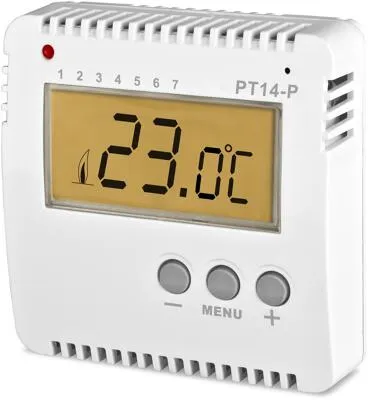 Elektrobock PT14-P Raumthermostat - Sonstige Thermostate, ideal zur Temperatur-Regulierung in Wohnräumen oder Büros mit elektrischen Heizsystemen für optimalen Komfort.
