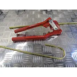 ROTHENBERGER Industrial Minibend Handbiegegerät, rot 025160E - Glätter & Bieger – Präzises Zweihandbiegen bis 180° für Rohrmaterialien wie Kupfer und Aluminium, ideal für Kälte- und Klimatechnik sowie Automobil- und Hydraulikindustrie.