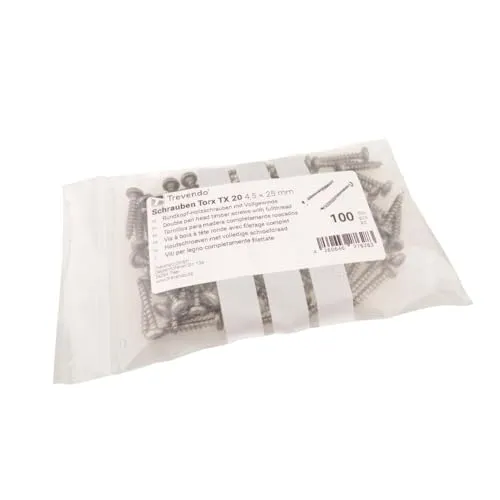 Stück Trevendo CLEVER LINE Stelzlagerschrauben (4,5 x 25 mm)