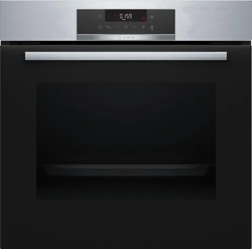 Bosch Serie 2 HBA172BS0, Medium, Elektrischer Ofen, 71 l, 3600 W, 71 l, Lüfterunterstützt