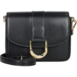 Seidenfelt Nellim Umhängetasche 18 cm black/gold - Elegante Damenhandtasche - Umhängetasche in schwarz/gold, leicht und stylish mit praktischem Schultergurt, ideal für den täglichen Gebrauch.
