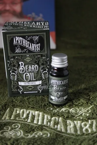 Apothecary87 The Unscented Beard Oil Bartöl 10 ml