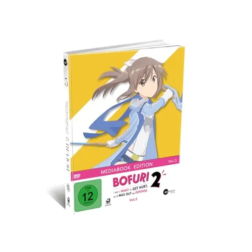 Bofuri: I Don't Want to Get Hurt, So I'll Max Out My Defense - Staffel 2 - Vol.3 - Mediabook - [DVD] - DVD & Blu-ray, exklusives Mediabook-Design und spannende Abenteuer für Fans ab 12 Jahren.