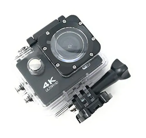 tempo di saldi Action-Kamera Ultra HD 4K WiFi 16 MP mit Fernbedienung Video Sport Wasserdicht
