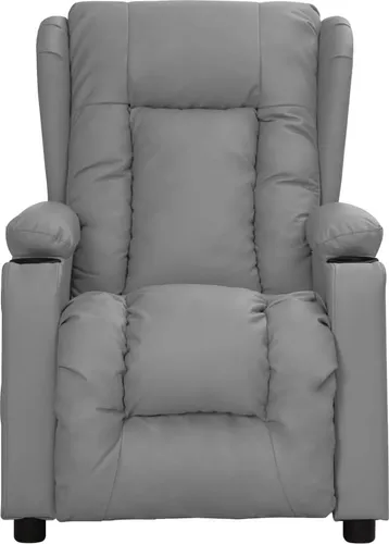 vidaXL Relaxsessel Grau Kunstleder von vidaXL