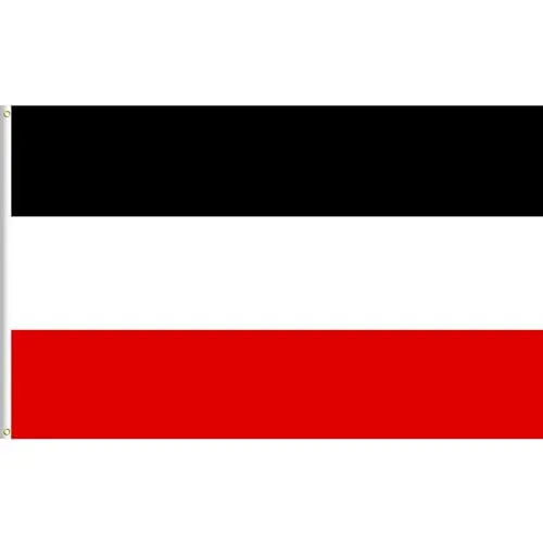 Lixure Flagge Deutsches Kaiserreich 180x300cm in schwarz von Lixure