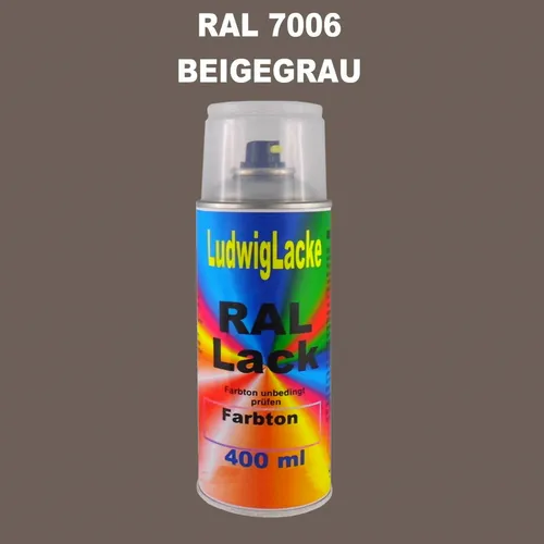 Ral Spraydose Seidenmatt 7006 Beigegrau 400ml