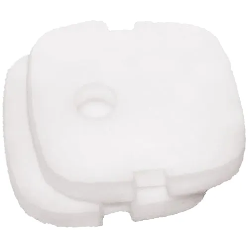 sera Filtervlies weiß (2 Stück) | Ersatzteil fil ba 130 / fil ba 130+UV | Original Feinfilter-Ersatz für Aquarienfilter