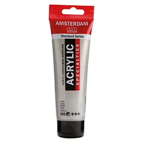 Talens AMSTERDAM Acrylfarbe, 120 ml Silber