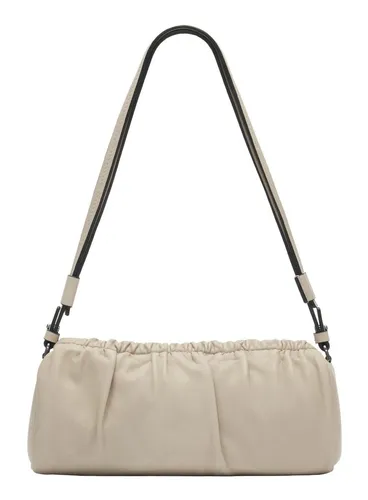 Liebeskind Cloud II Schultertasche XS aus Leder in Beige - Elegante Schultertasche aus hochwertigem Leder, kompakt mit 25 cm. Ideal für stilvolle Auftritte und den täglichen Gebrauch.
