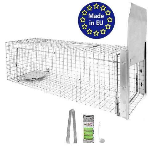 Petigi Lebendfalle Marderfalle 80 x 26 x 26 cm von Petigi