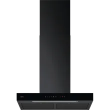 NDB6761HB Kaminhaube 60cm Schwarz mit Hob2Hood - Dunstabzugshaube mit TouchControl und LED-Beleuchtung für eine moderne Küche, sorgt für frische Luft und elegantes Design.