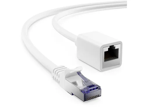 Produktbild deleyCON deleyCON 10m CAT7 Patchkabel Verlängerung S/FTP Netzwerkkabel LAN DSL LAN-Kabel