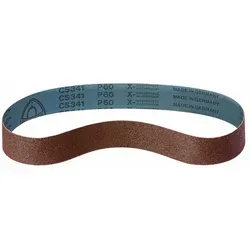 Klingspor Schleifpapier Nass-Schleifband CS341X, 5 cm x 80 cm - 5 Stück - Zubehör für Elektrowerkzeug, ideal für präzises Schleifen mit hoher Abriebfestigkeit und optimaler Feuchtigkeitseignung.