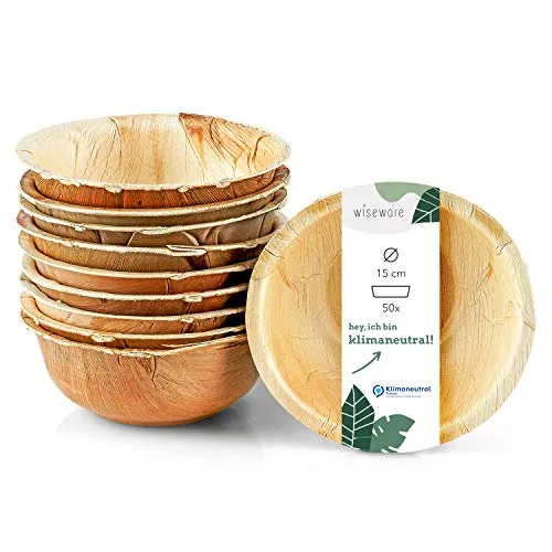 Wiseware Palmblatt Schale von Wisefood