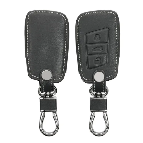 Hülle für VW Autoschlüssel Kunstleder Case Schlüssel Car Schlüsselhülle