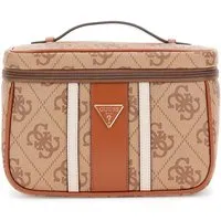 Guess Damen-Kosmetikkoffer Erenia in braun von GUESS