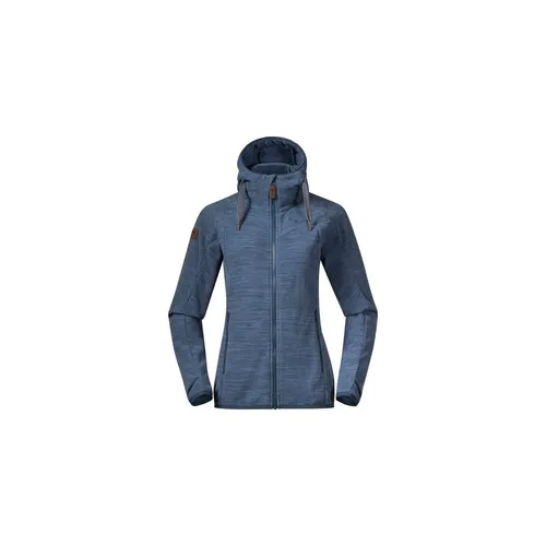 Bergans Damen Hareid Fleece Jacke XS blau von Bergans