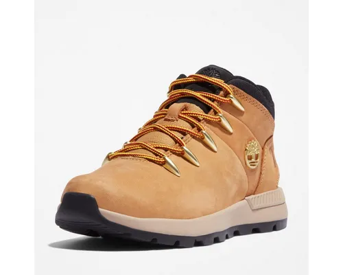 Timberland Sprint Trekker Mid Bootsschuh, Braun, 37 EU - Wanderschuhe mit sicherem Schnürverschluss und atmungsaktiver OrthoLite-Einlegesohle für optimalen Komfort und Dämpfung bei jedem Schritt.