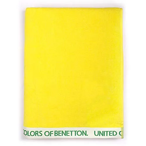 UNITED COLORS OF BENETTON Strandtuch in gelb von Benetton