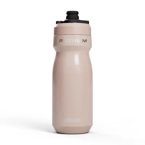Camelbak Podium Edelstahl Isolierflasche 0.53L - Rosa - Isolierflasche aus vakuumisoliertem Edelstahl, super leicht und hält Getränke den ganzen Tag kühl - perfekt für unterwegs!