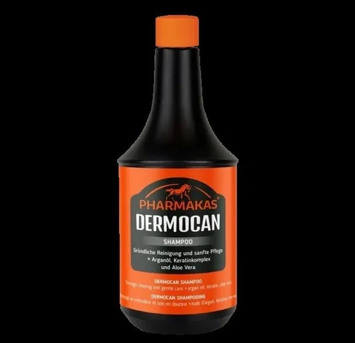Kerbl Pharmakas Dermocan Pferdeshampoo 500 ml Mähnenpflege Fellpflege Schweif