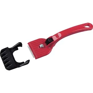 Fackelmann Kochfeldschaber, rot 60146