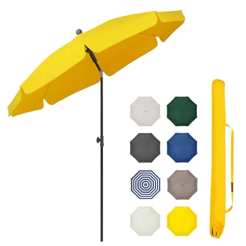 Sekey Sonnenschirm Balkon 200cm in gelb von Sekey