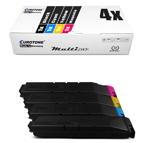 4x Toner f�r Kyocera TASKalfa 3050 3051 3550 3551 cig ci, TK-8305 CMYK