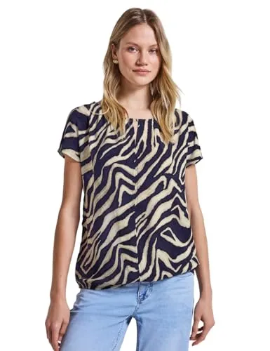 Damen Print-Shirt mit Cut-Out